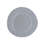 Vietri Vietri Lastra Gray Salad Plate