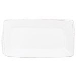 Vietri Lastra White Rectangular Platter - LAS-26023W