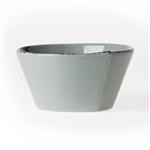 Vietri Lastra Gray Stacking Cereal Bowl