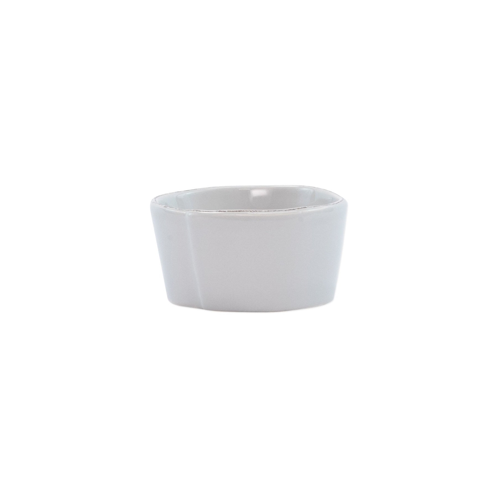 Vietri Lastra Gray Condiment Bowl - LAS-2603G
