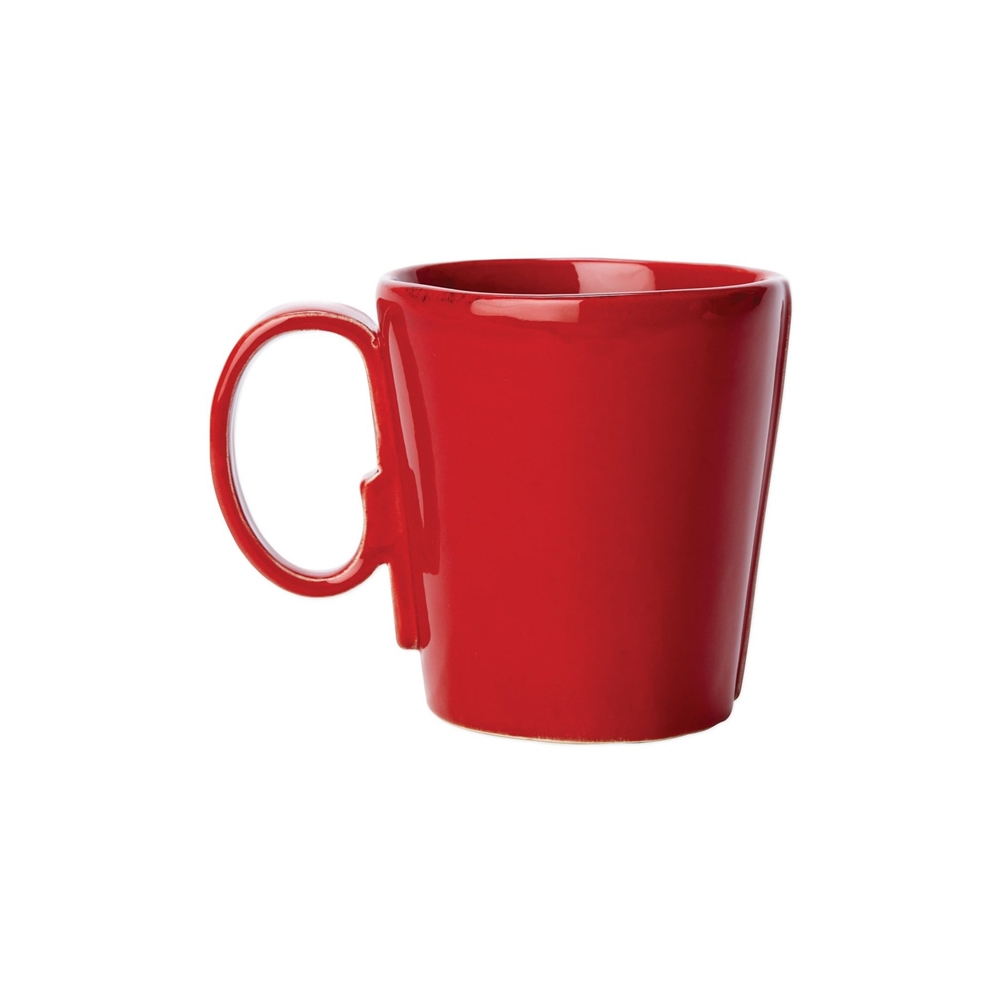 Vietri Lastra Red Mug - LAS-2610R