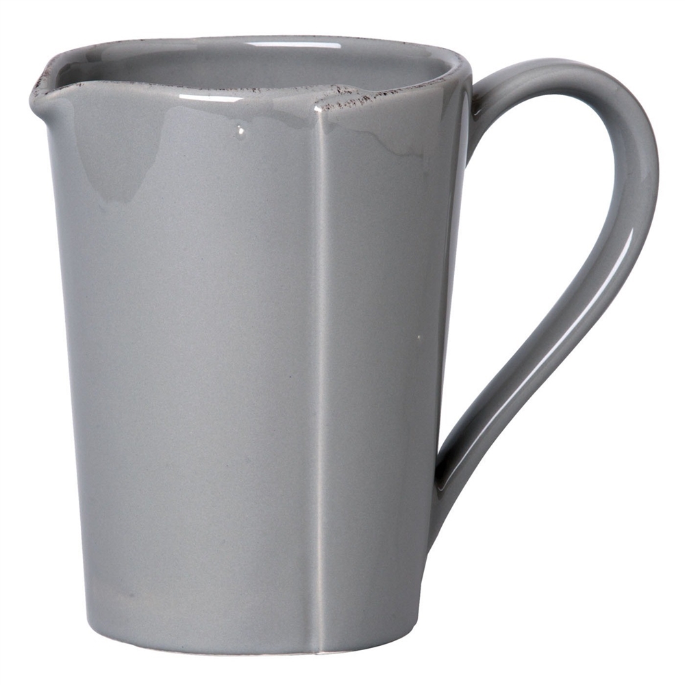 Vietri Lastra Gray Pitcher