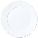 Vietri Lastra White Round Platter