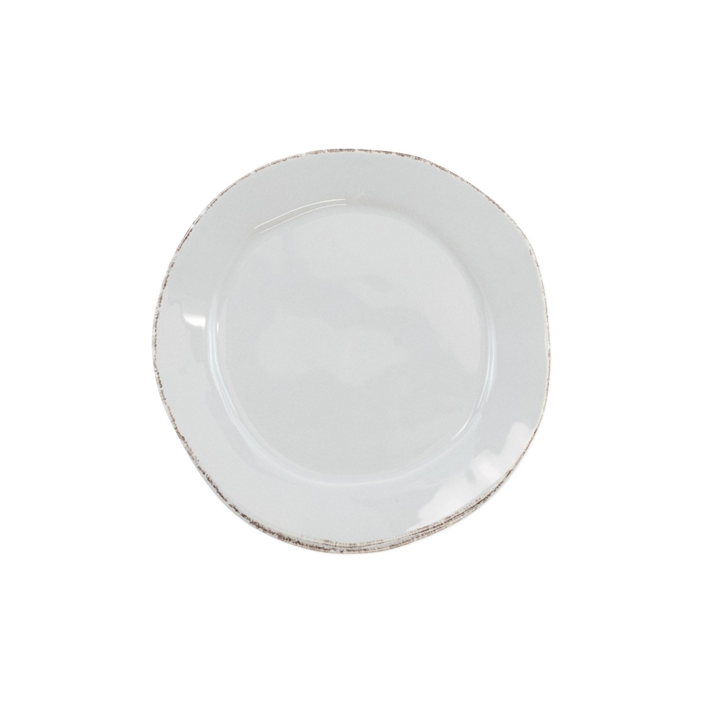 Vietri Lastra Light Gray Canape Plate - LAS-2670LG