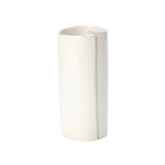 Vietri Lastra White Large Vase