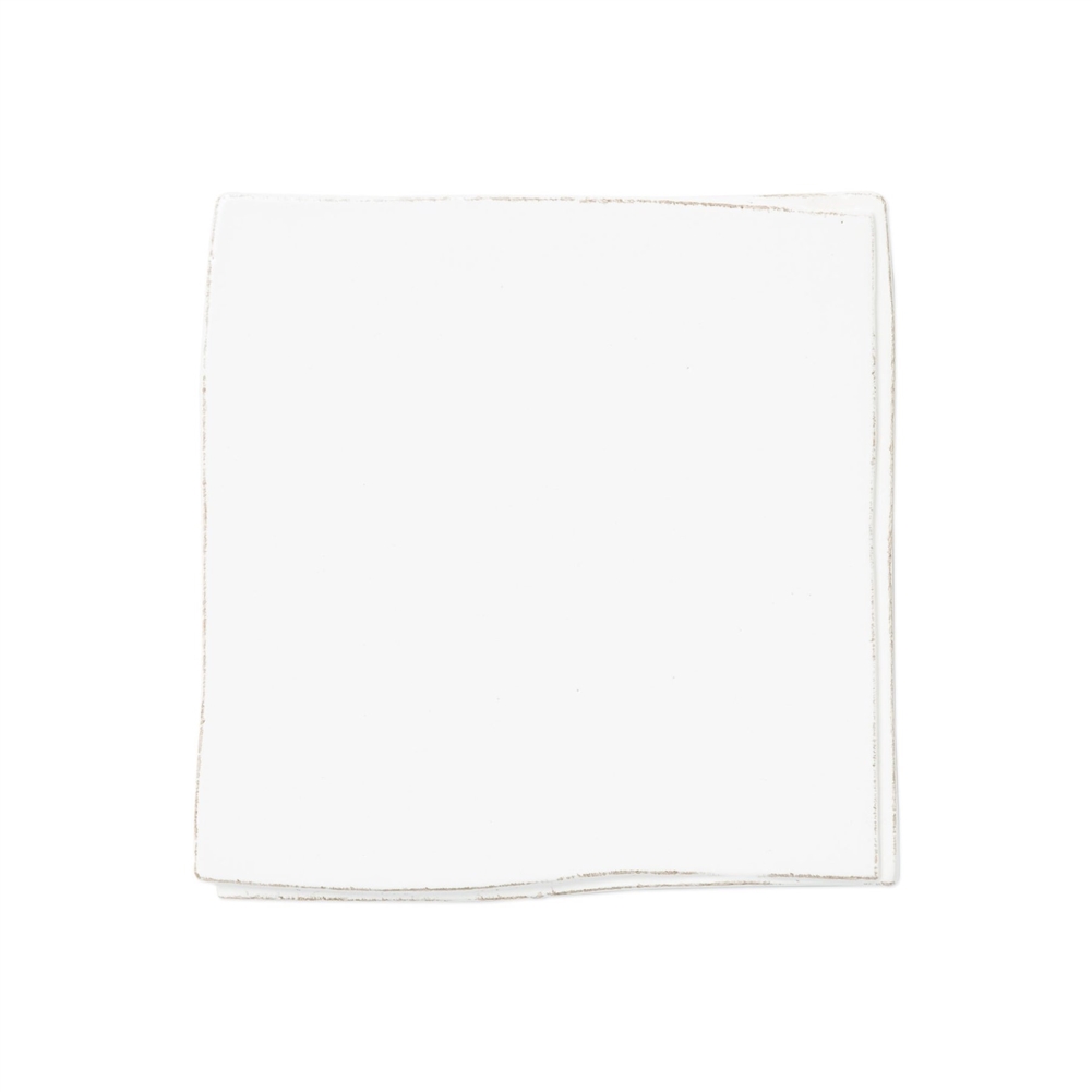 Vietri Lastra White Trivet - LAS-2697W