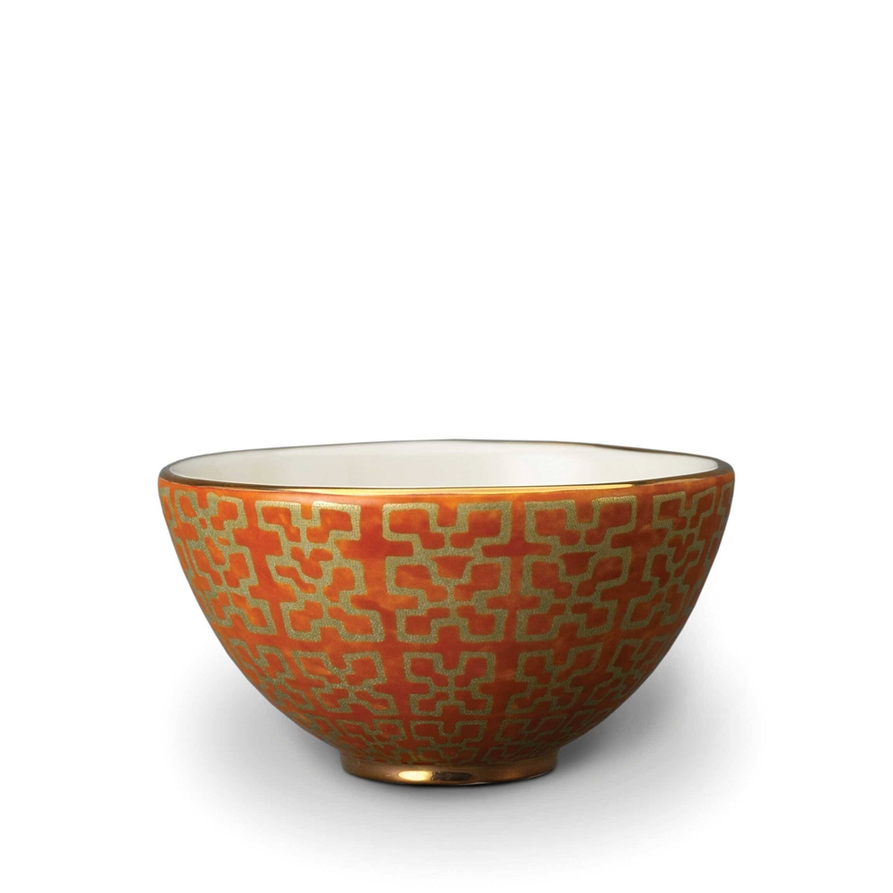 L'objet Fortuny Cereal Bowls Ashanti Orange Set/4