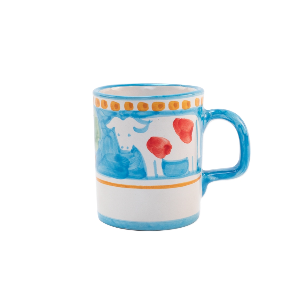 Vietri Campagna Mucca Mug - MCA-1010