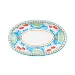 Vietri Campagna Mucca Small Oval Tray - MCA-1040