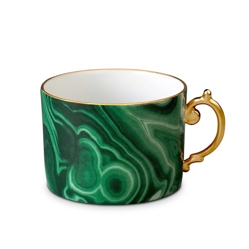 L'Objet Malachite Tea Cup