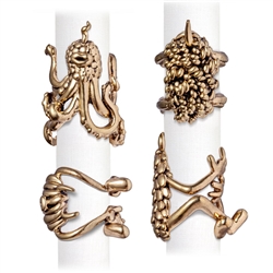 L'objet Haas Monster Ball Napkin Rings Set of 4