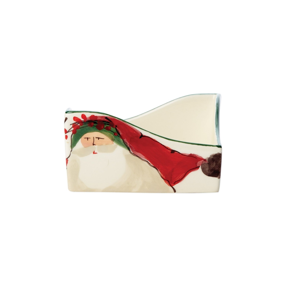 Vietri Old St Nick Cocktail Napkin Holder - OSN-78049