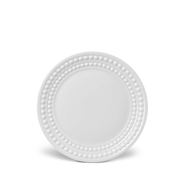 L'objet Perlee White Bread Plate