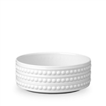 L'objet Perlee White 5" Vertical Bowl