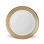 L'objet Perlee Gold Dinner Plate