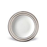 L'objet Perlee Platinum Soup Plate