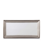 L'Objet Perlee Platinum Rectangular Platter