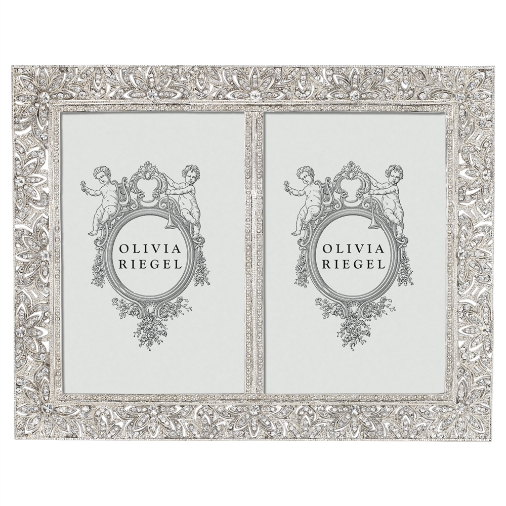 Olivia Riegel Windsor 4x6 Double Frame - Chelsea Gifts