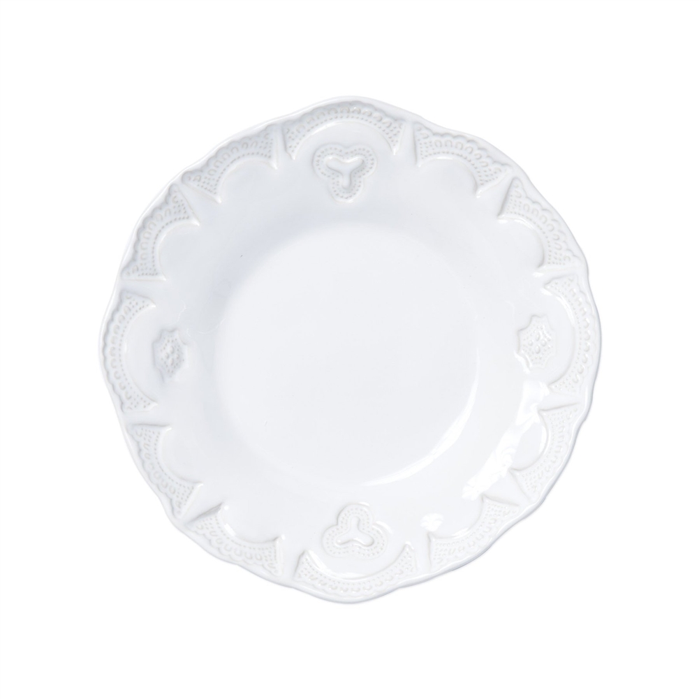 Vietri Incanto Stone White Lace Pasta Bowl - SINC-W1104D