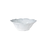Vietri Incanto Stone White Baroque Cereal Bowl - SINC-W1105C