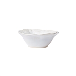 Vietri Incanto Stone White Lace Cereal Bowl - SINC-W1105D