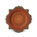 L'Objet Tabriz Rug Dessert Plate - Set of 4