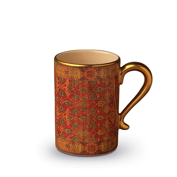 L'Objet Tabriz Rug Mug - Set of 4