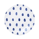 Vietri Santorini Dot Dinner Plate - VSAN-003000B