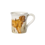 Vietri Wildlife Hunting Dog Mug - WDL-7810GR