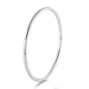 Silver Bangle Bracelet