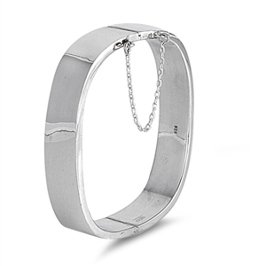 Silver Bangle Bracelet