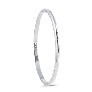 Silver Bangle Bracelet - $8.86