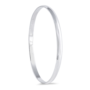 Silver Bangle Bracelet - $18.75