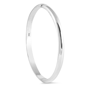 Silver Bangle Bracelet - $9.86