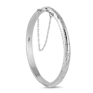 Silver Bangle Bracelet