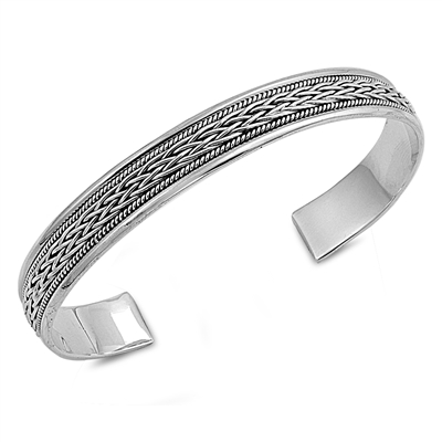 Silver Bangle Bracelet