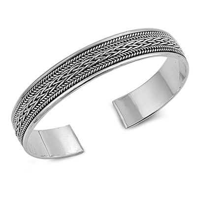 Silver Bangle Bracelet