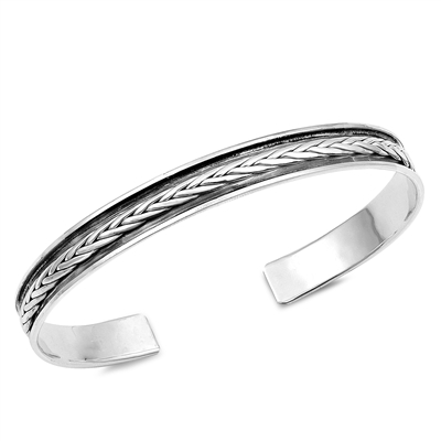 Silver Bangle Bracelet