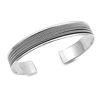 Silver Bangle Bracelet