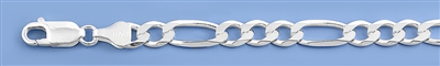 Silver Italian Chain - Figaro 150