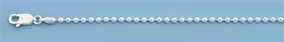 Silver Italian Chain - Bead 180