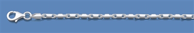 Silver Italian Chain - Heshe 10