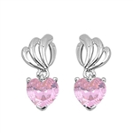 Silver CZ Earring