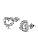 Silver CZ Earring