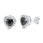 Silver CZ Earring