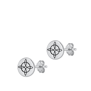 Silver Stud Earrings