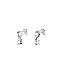 Silver Earrings - Infinity