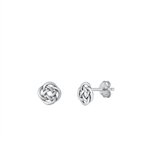 Silver Earrings - Celtic Knot