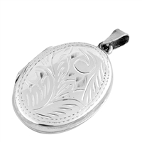 Silver Locket Pendant