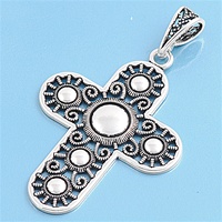 Silver Cross Pendant